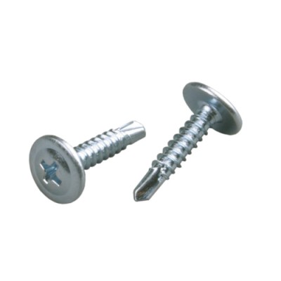 Саморіз із прес-шайбою 4,2*51 зі свердлом (цинк білий) (ящ. 2000шт) APRO 10L4251-2T-C