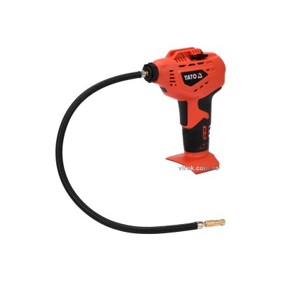 Компрессор аккумуляторный Yato Li-Ion 18 В 1 МПа 14 л/мин (БЕЗ АККУМУЛЯТОРА) YT-82895