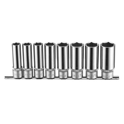 1/2" Набор головок 12-гр. глубоких 8 пр. 13-24 мм FORCE 4082-9 1/2" Набор головок 12-гр. глубоких 8 пр. 13-24 мм FORCE 4082-9
