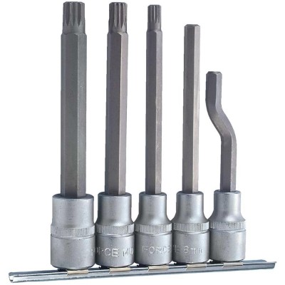 1/2" Набор головок-бит специальных 5 пр. FORCE 4059 1/2" Набор головок-бит специальных 5 пр. FORCE 4059