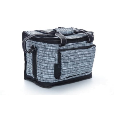 Термосумка 15л чорно-біла (32*20*24см) СИЛА 960604