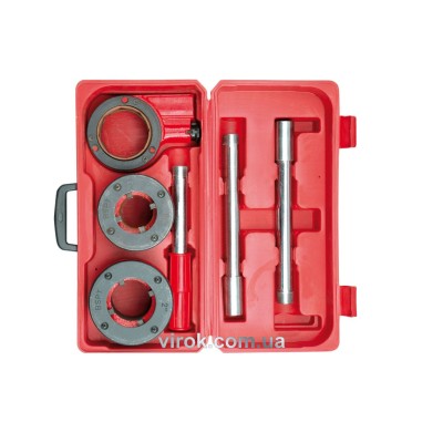 Набор резьбонарезной для труб VOREL 1.5"-2" 6 шт 55830