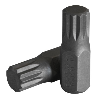 10 мм Бита Spline M10, L=30 мм FORCE 1783010 10 мм Бита Spline M10, L=30 мм FORCE 1783010