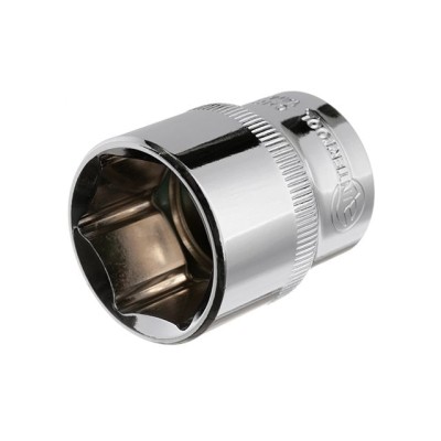 Головка шестигранная 1/4", 14мм, Cr-V. STORM Intertool ET-0444