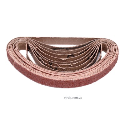 Стрічка шліфувальна Yato 10 х 330 мм P80 до пневмошліфмашини YT-09741 10 шт YT-09744