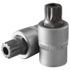 1/2" Головка-біта Spline з отвором М16, L=55 мм FORCE 34805516T 1/2" Головка-біта Spline з отвором М16, L=55 мм FORCE 34805516T