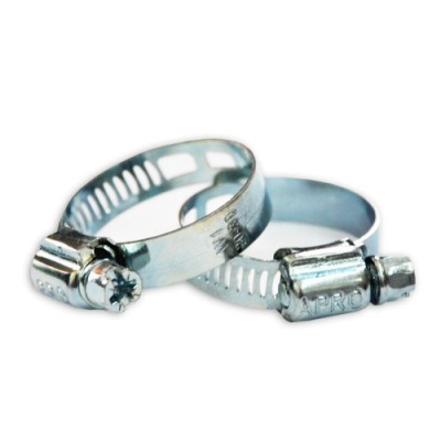 Хомут червячный W1 32-50мм перфорированный (50шт) (универсальный) APRO HCP-07