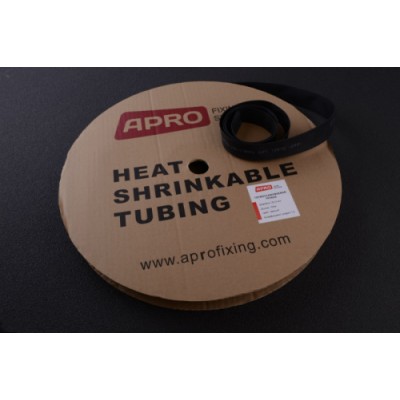 Термозбіжна трубка 2мм чорний 200м APRO ZRB-2B