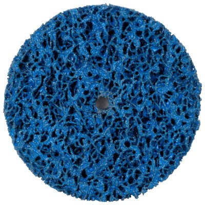 Коло зачистне з нетканого абразиву корал Ø100мм без тримача синій середня жорсткість SIGMA 9175741