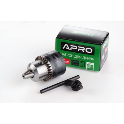 Патрон для дриля з ключем M12*1.25, 3.0-16мм APRO 898904