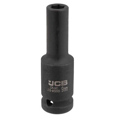 Гoлoвкa тopцeвa удapнa глибока 1/2" 9 мм (6-гранна) JCB Tools JCB-4458509