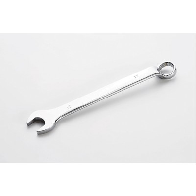 Ключ ріжково-накидний глибокий CrV 17мм СИЛА 201817