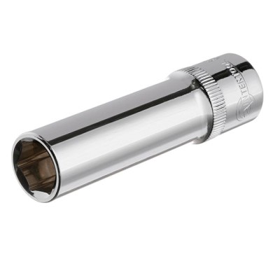 Головка шестигранна подовжена 1/4", 13мм, Cr-V. STORM Intertool ET-0463