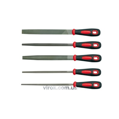 Набір напилків VOREL 200 мм 5 шт 25166