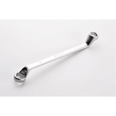Ключ накидний двосторонній CrV 18x19мм СИЛА 201320