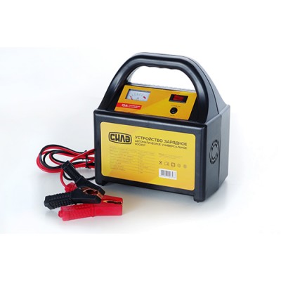 Зарядное устройство для авто 15А, 12-24В, до 250Ah (подходит на свинцово-кислотные АКБ) (стрелочный индикатор) СИЛА 900207