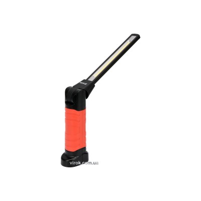 Лампа светодиодная аккумуляторная Yato Li-Ion 3.7 В 5/3 Вт 600/260 лм YT-08518