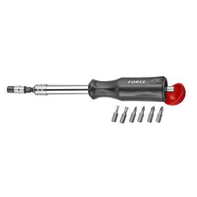 1/4" Викрутка універсальна з насадками 8 пр. FORCE 2083 1/4" Викрутка універсальна з насадками 8 пр. FORCE 2083