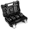 Набор головок ударных глубоких 4 ед. 1/2" (12-гр.) (34, 36, 38, 41 мм) JCB Tools JCB-4045-9MPB