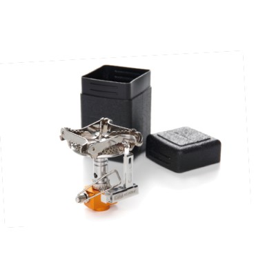 Портативний газовий пальник для кемпінгу Міні складаний з п'єзопідпалом 70*58*81мм СИЛА 960513