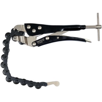 Різак ланцюговий, ручний Yato до вихлопних труб Ø= 18-95 мм, толщина-2,5 мм (сталь) YT-06169