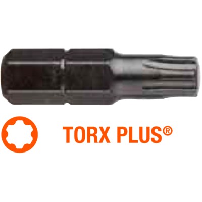 Насадка отверточная INDUSTRY USH Torx PLUS T15+ x 25 мм 5 шт UUSE0012794