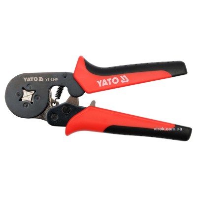 Клещи для обжима и очистки проводов Yato 180 мм YT-2240