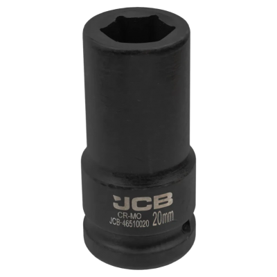 Гoлoвкa тopцeвa удapнa глибока 3/4" 20 мм (6-гранна) JCB Tools JCB-46510020