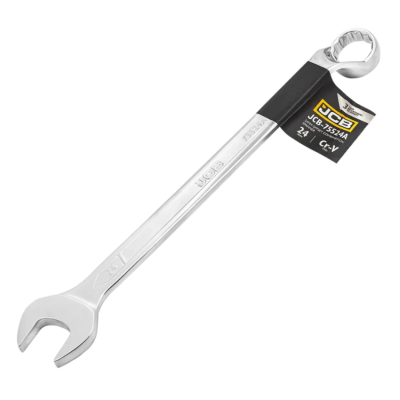 Ключ рожково-накидний 24 мм відігнутий на 75 градусів JCB Tools JCB-75524A