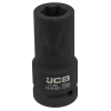 Головка торцевая ударная глубокая 3/4" 19 мм (6-гранная) JCB Tools JCB-46510019 Головка торцевая ударная глубокая 3/4" 19 мм (6-гранная) JCB Tools JCB-46510019