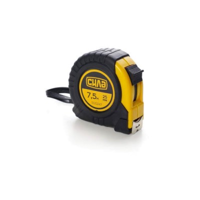 Рулетка гумова Стандарт 7,5м*25мм СИЛА 500247