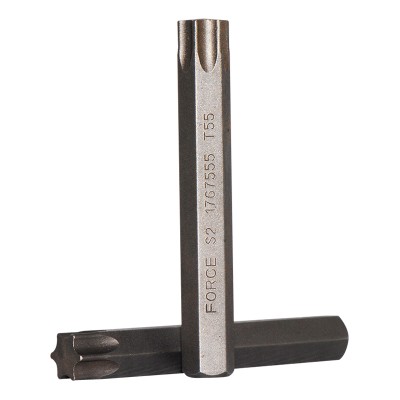10 мм Бита Torx T55, L=75 мм FORCE 1767555