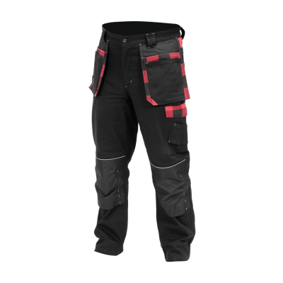 Штани робочі Yato REBAR, розмір L/XL; 14 кишень, 97%- бавовна, 3%-еластан YT-79363