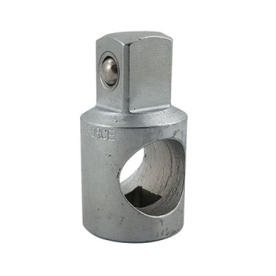 Адаптер с отверстием 1/2" Папа x 3/8" Мама L=46 мм FORCE 80634
