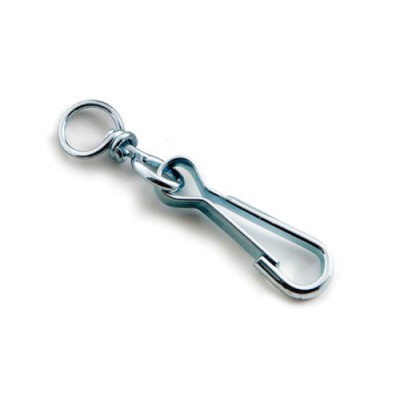 Карабін пружинний з вертлюгом 120мм (30шт) APRO SHSV-120