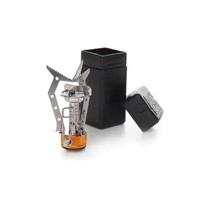 Портативний газовий пальник для кемпінгу Компакт 49*49*109мм СИЛА 960511