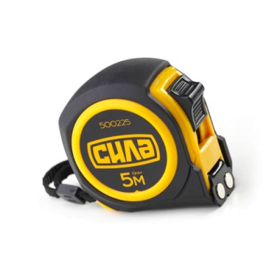 Рулетка гумова з магнітом 8м СИЛА 500228