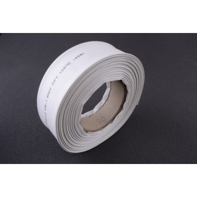 Термозбіжна трубка 40мм білий 25м APRO ZRB-40W