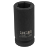 Головка торцевая ударная глубокая 3/4" 23 мм (6-гранная) JCB Tools JCB-46510023 Головка торцевая ударная глубокая 3/4" 23 мм (6-гранная) JCB Tools JCB-46510023