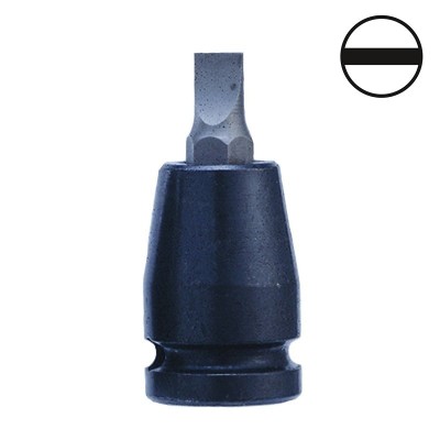 1/2" Головка-бита шлицевая SL ударная 10 мм, L=55 мм FORCE 2435510 1/2" Головка-бита шлицевая SL ударная 10 мм, L=55 мм FORCE 2435510