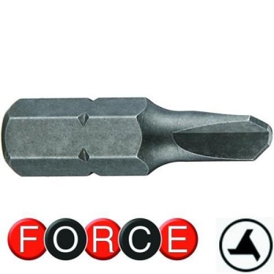 1/4"  Бита трехлепестковая №2, L=25 мм FORCE 122S2502