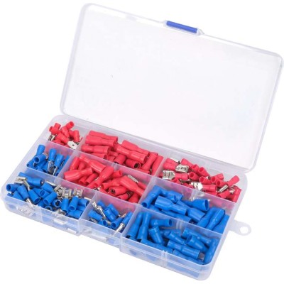 Набір електричних роз'ємів з ізоляцією і клем Yato : 240 шт, в футлярі YT-068912