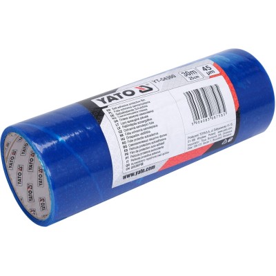 Плівка самоклеюча захисна Yato, l=30 м, w=25 см, t=45 мкр YT-54300