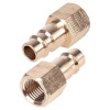 Alloid. Штуцер с внутренней резьбой. 1/4" (ПП-2PF)