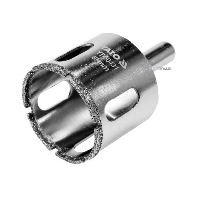 Свердло алмазне по гресу та кераміці Yato 40 мм YT-60431