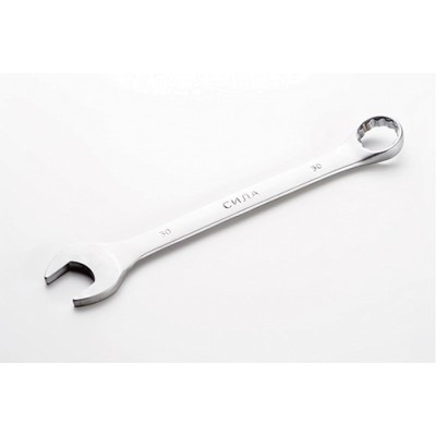 Ключ рожково - накидной CrV 30мм СИЛА 201130