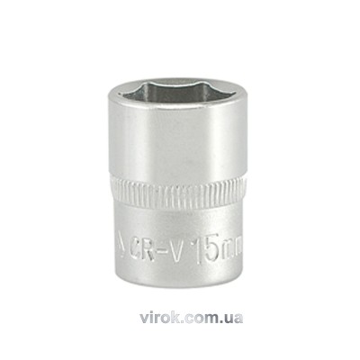 Головка торцевая шестигранная Yato 3/8" М15 х 28 мм YT-3810