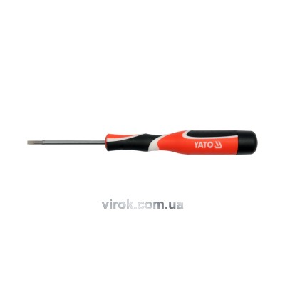 Викрутка плоска прецизійна Yato SL3 x 50 мм YT-25809