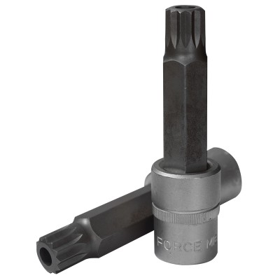 1/2" Головка-бита Spline с отверстием М16, L=100 мм FORCE 34810016T