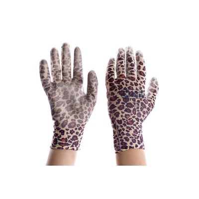 Рукавички з поліуретановим покриттям р8 (блакитні садові манжети) ЛЕОПАРД СИЛА 481245